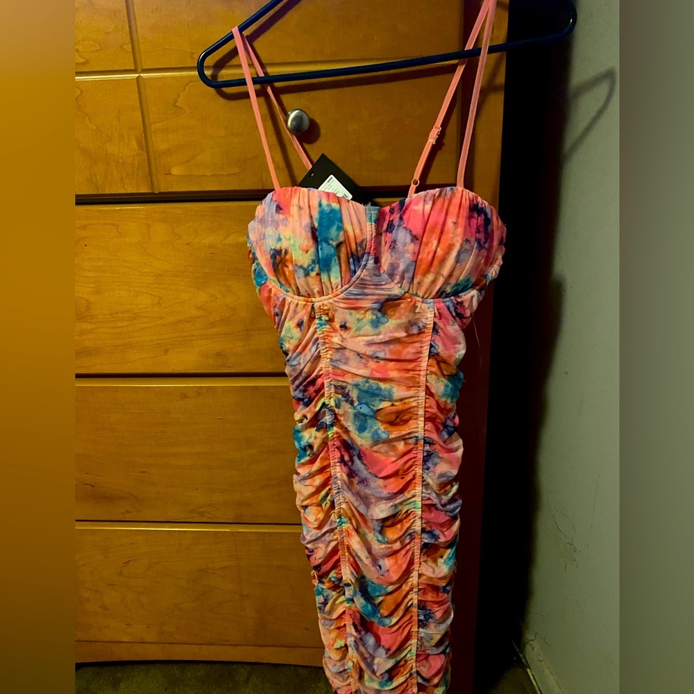 Multi colored dress
